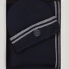 Hot River Woods Doos sjaal en muts dark navy voor jongens -
