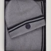 Clearance River Woods Doos sjaal en muts grey mix voor heren -