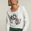 Best River Woods Ecru T-shirt ronde hals -