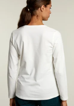 Best River Woods Ecru T-shirt ronde hals -