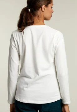 New River Woods Ecru T-shirt ronde hals -