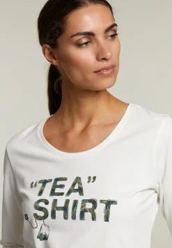 Best River Woods Ecru T-shirt ronde hals -