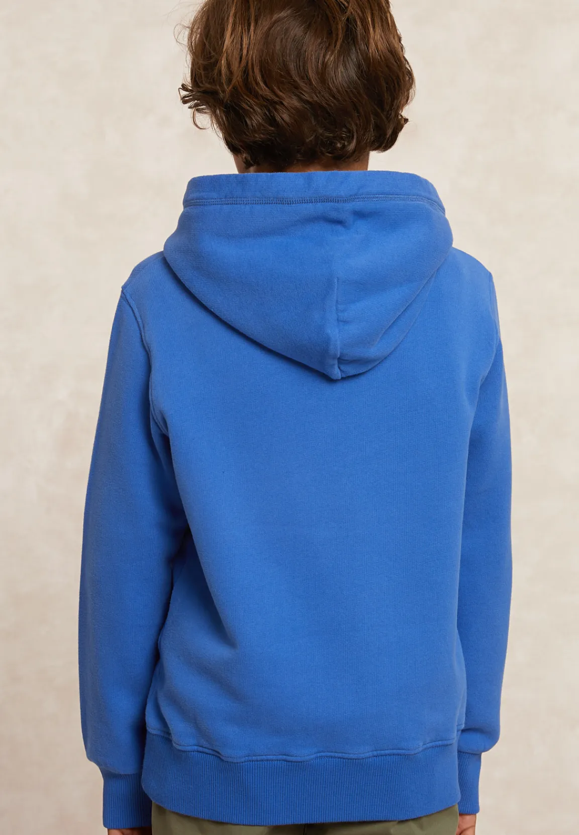 New River Woods Fancy fleece hoodie blauw -
