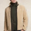 Clearance River Woods Fancy fleecejack beige -