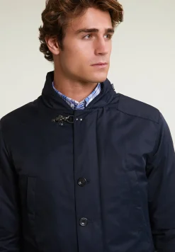 Hot River Woods Fancy jas opgestikte zakken navy -