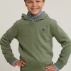 Hot River Woods Fancy katoenen kaptrui lt kaki -