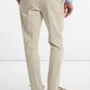 Fashion River Woods Fancy katoenen stretch chinobroek sand -