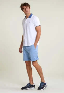 Sale River Woods Fancy katoenen stretch short stone -