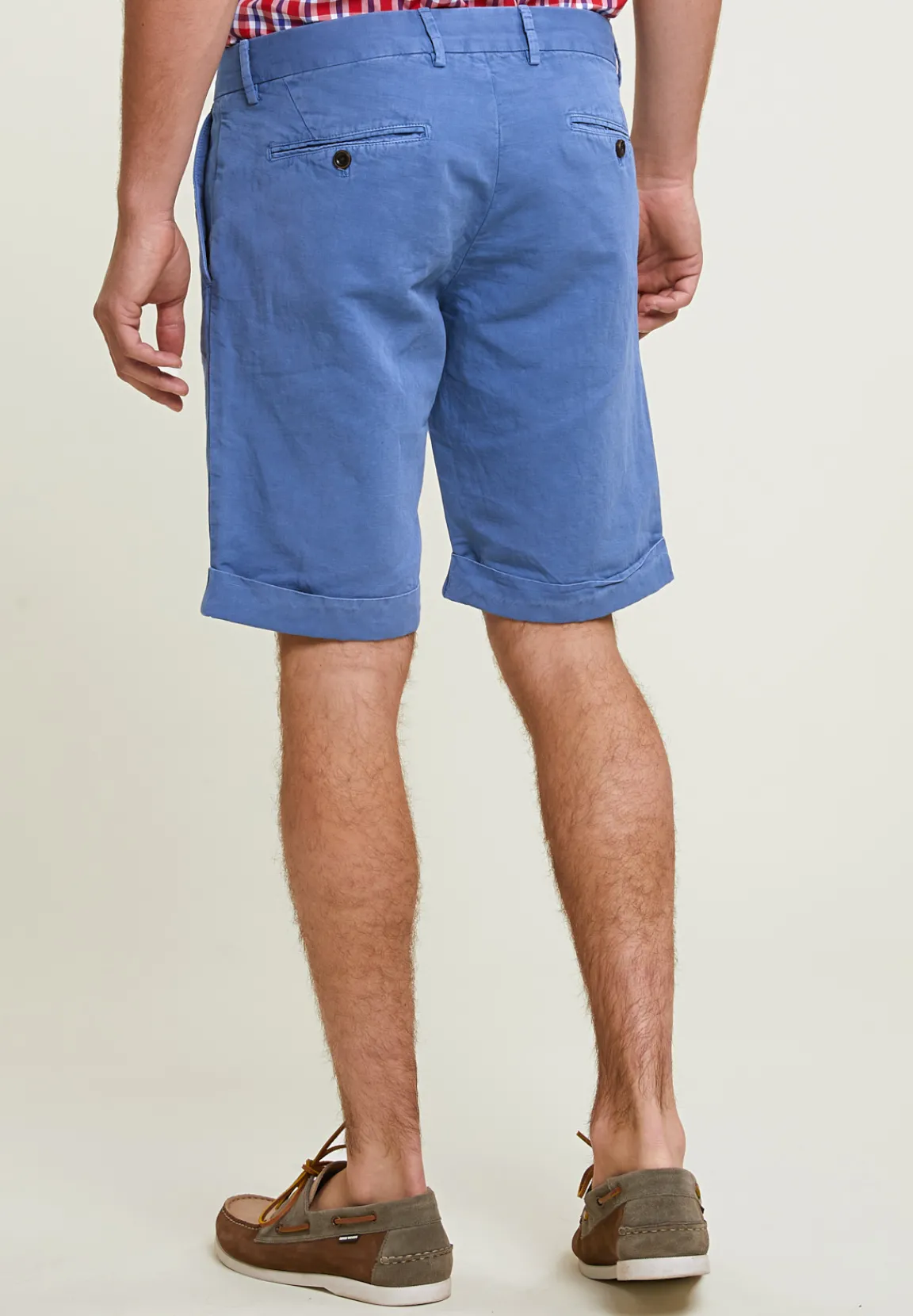 Clearance River Woods Fancy katoen-linnen chinoshort lt lake -