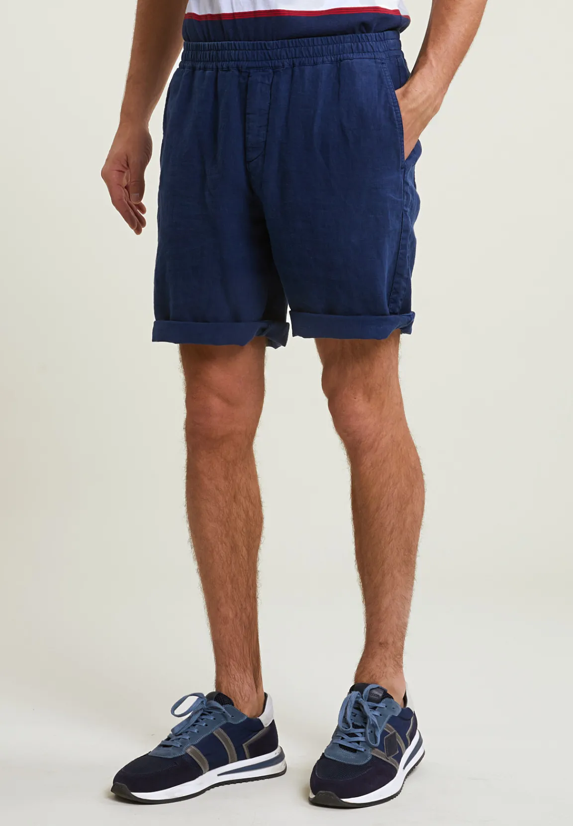 New River Woods Fancy linnen short met koord space -