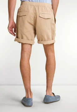 Best River Woods Fancy linnen short taupe -