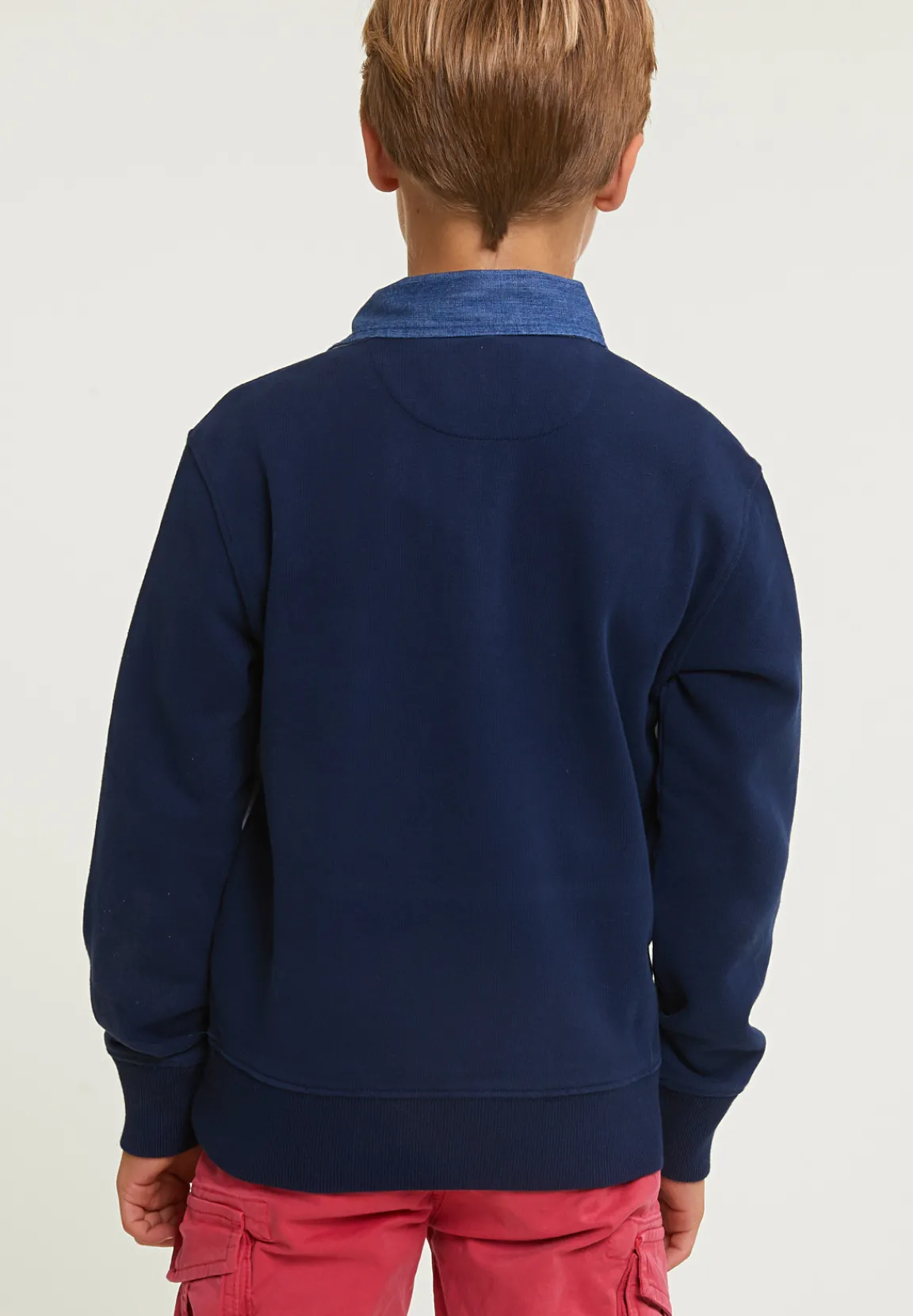 Outlet River Woods Fancy rugbytrui navy -