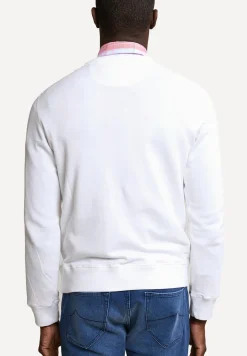 Best River Woods Fancy trui ronde hals écru -