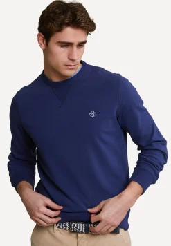 Outlet River Woods Fancy trui ronde hals deep ocean -
