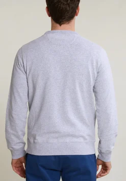 Discount River Woods Fancy trui ronde hals lt grey mix -
