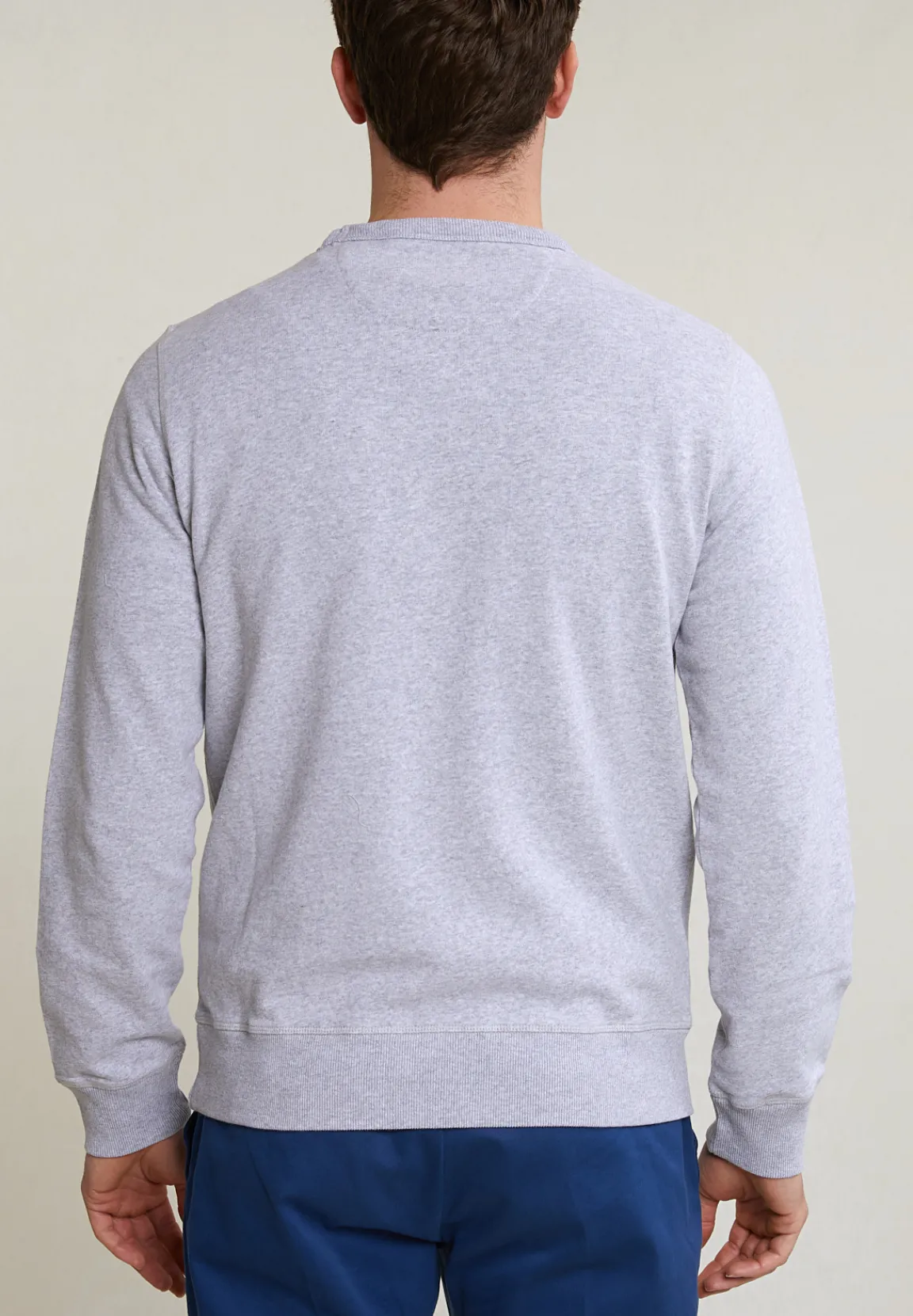 Discount River Woods Fancy trui ronde hals lt grey mix -