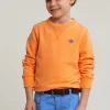 Hot River Woods Fancy trui ronde hals peach -