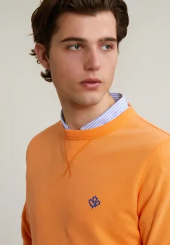 New River Woods Fancy trui ronde hals peach -