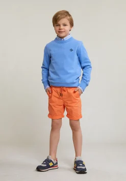 Clearance River Woods Fancy trui ronde hals sky -
