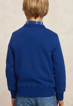 Sale River Woods Fantasie fleecetrui ronde hals blue beard -