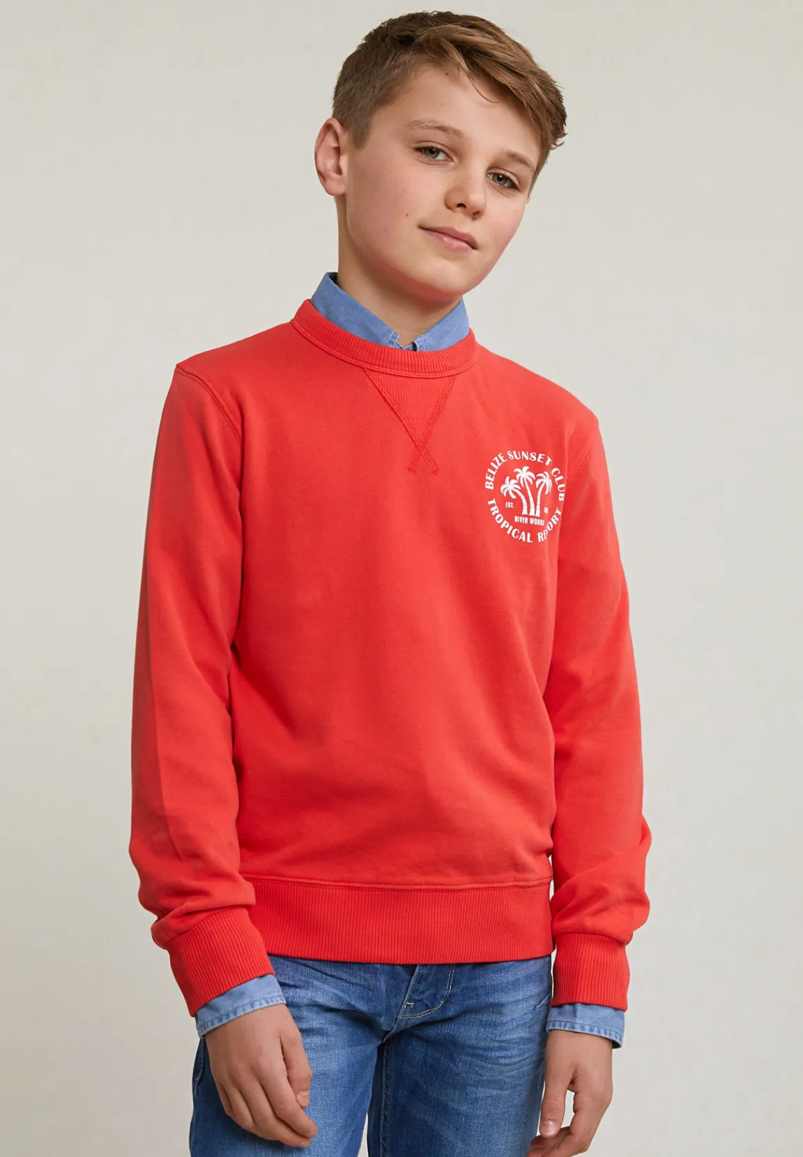 Sale River Woods Fantasietrui ronde hals cornell -