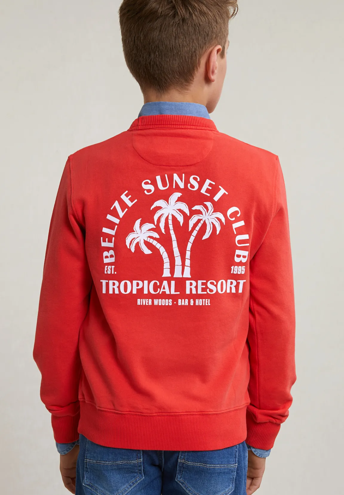 Sale River Woods Fantasietrui ronde hals cornell -