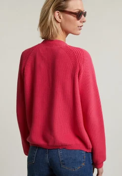 Clearance River Woods Fuchsia basic cardigan lange mouwen -