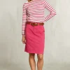 Discount River Woods Fushia effen midirok -