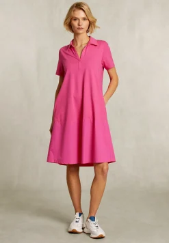 New River Woods Fushia katoenen polojurk -