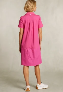 New River Woods Fushia katoenen polojurk -