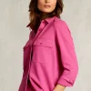 Discount River Woods Fushia oversized milano overhemd 2 zakken -