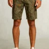 Fashion River Woods Gebloemde cargo short savanna -