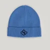 New River Woods Gebreide katoenen muts alpine blue mix voor jongens -