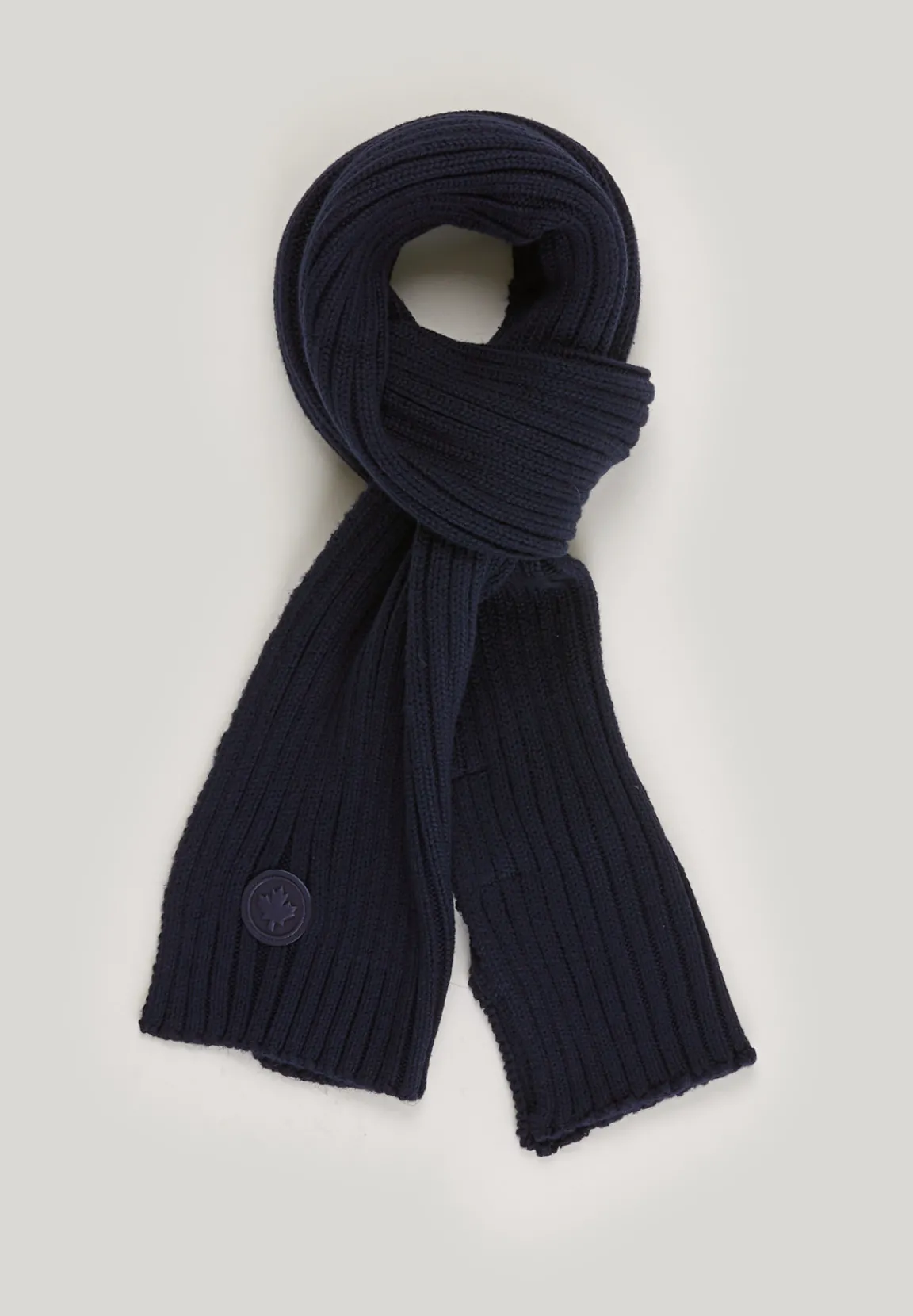 Online River Woods Geribde katoenen sjaal dark navy voor jongens -