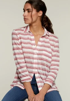 Clearance River Woods Gestreepte blouse met lange mouwen -