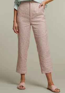 Hot River Woods Gestreepte multicolor broek -