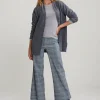 Outlet River Woods Grijs/roze klassieke geruite broek -