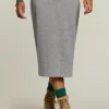 Discount River Woods Grijze midirok -