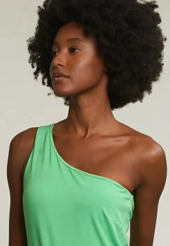 Discount River Woods Groene asymmetrische top -
