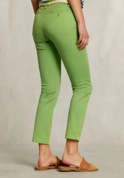 Online River Woods Groene basic broek -