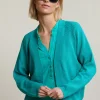 Clearance River Woods Groene basic cardigan lange mouwen -