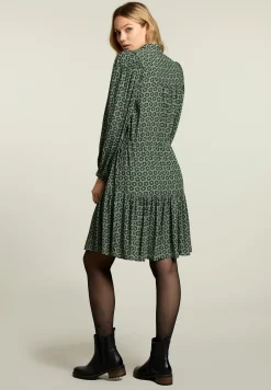 Clearance River Woods Groene fantasiejurk V-hals -