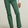 Clearance River Woods Groene lange broek 5-zakken -