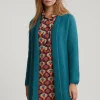 Sale River Woods Groene lange cardigan lange mouwen -