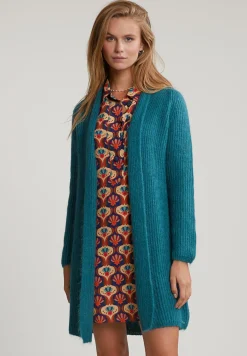 Sale River Woods Groene lange cardigan lange mouwen -