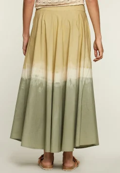 Outlet River Woods Groene tie & dye rok -