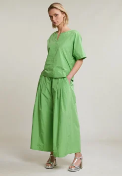 Sale River Woods Groene V-hals blouse -