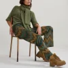 Sale River Woods Kaki/bruine lange fantasiebroek -