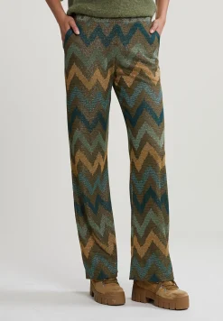 Sale River Woods Kaki/bruine lange fantasiebroek -