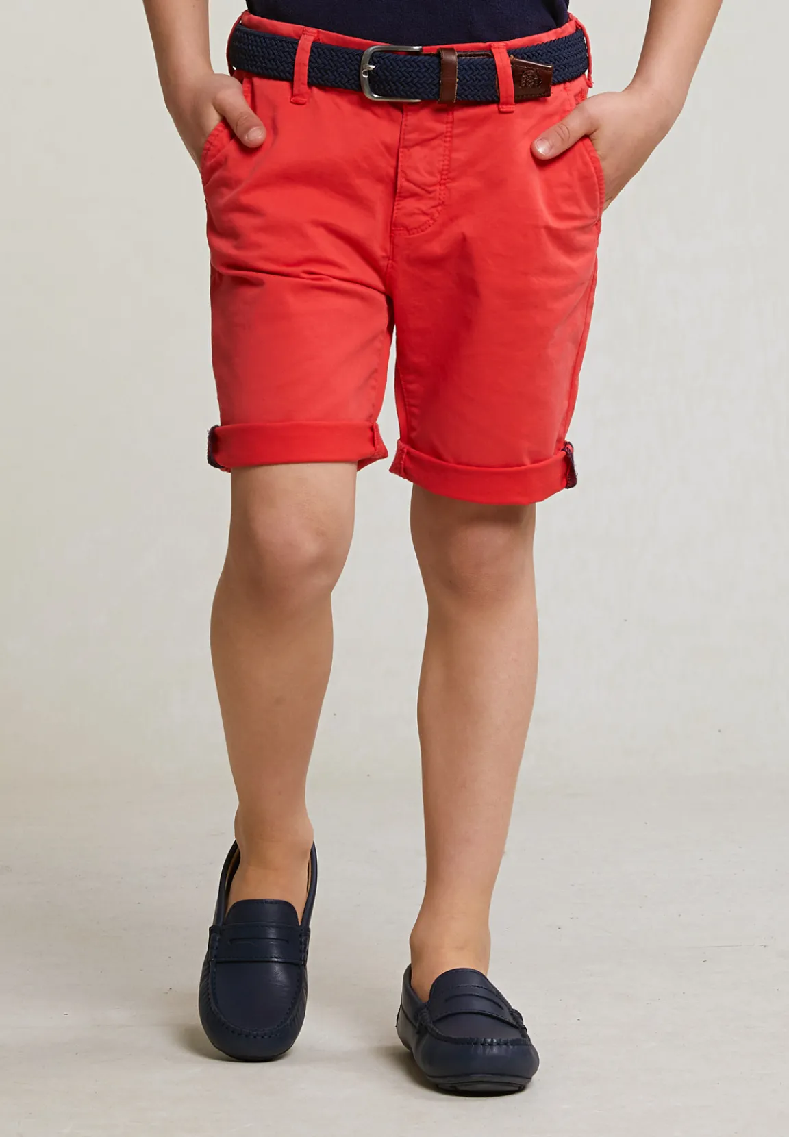 Outlet River Woods Katoenen basic chino short stretch cosmopolitan -